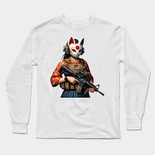 Tactical Kitsune Long Sleeve T-Shirt